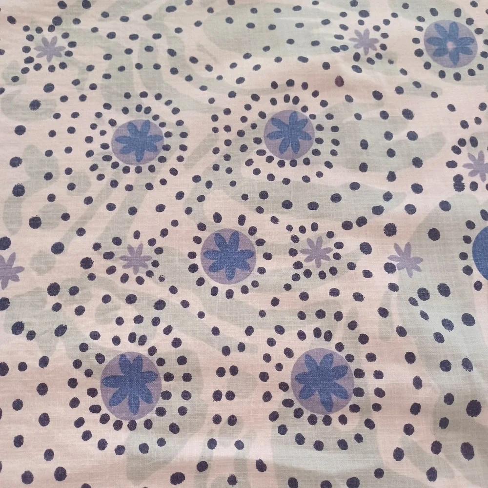 PBteen Kelly Slater F/Q Ocean Floral Duvet Cover Blue Organic Cotton Coastal